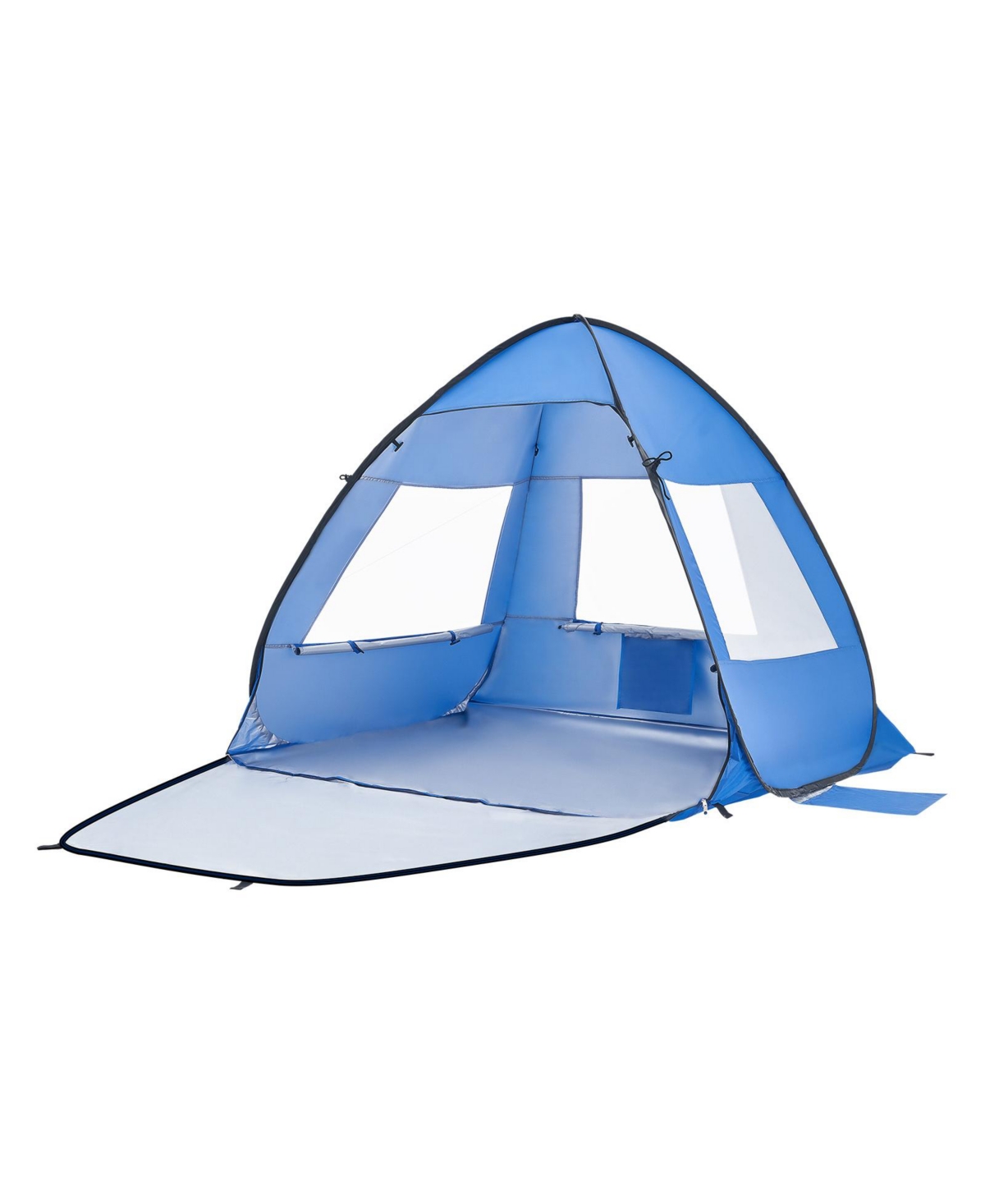 Mecale Pop-Up Beach Tent for 2 Adults, Upf 50 Plus Sun Shade Outdoor Camping - Blue