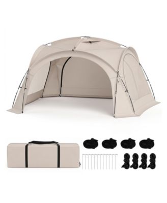 12-15 Person Dome Beach Tent with 4 Removable Sidewalls