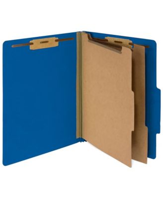 2 Divider Classification Folders Letter Size Office File Organization