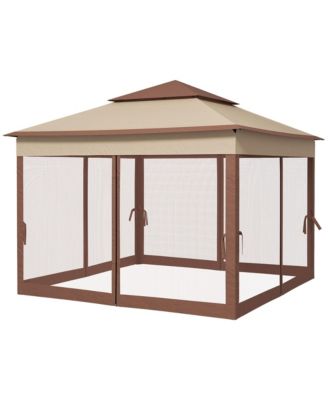 Outdoor Canopy Shelter, Carry Bag, Pop-Up Setup, Netting for Camping, Travel and Outdoor Activities