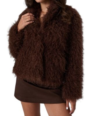Women's Simona Faux Fur Teddy Jacket