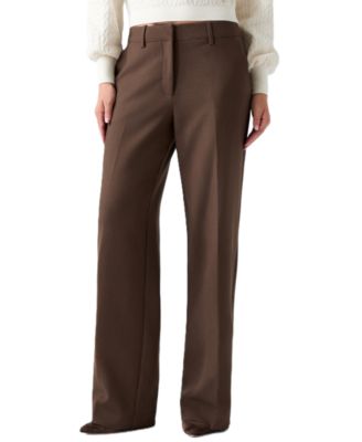 Women's Joandra Wide-Leg Relaxed Dress Pants