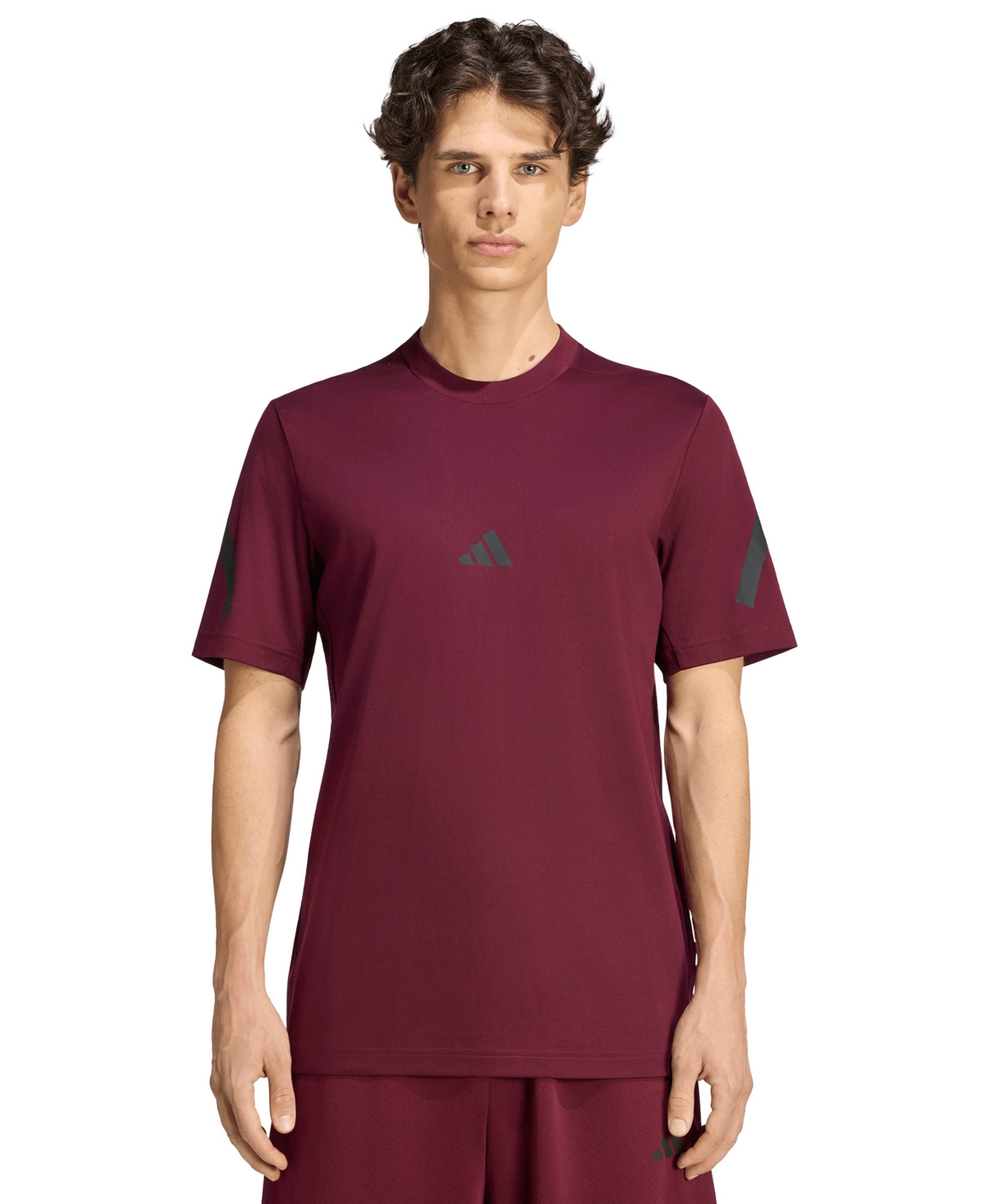 adidas Men's Zero Negative Energy Regular-Fit T-Shirt - maroon