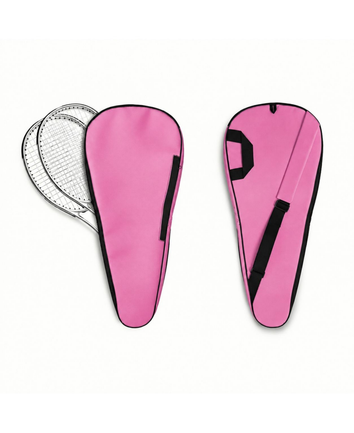 Peneyon Padded Tennis Racket Bag With Shoulder Strap And Zipper Pocket