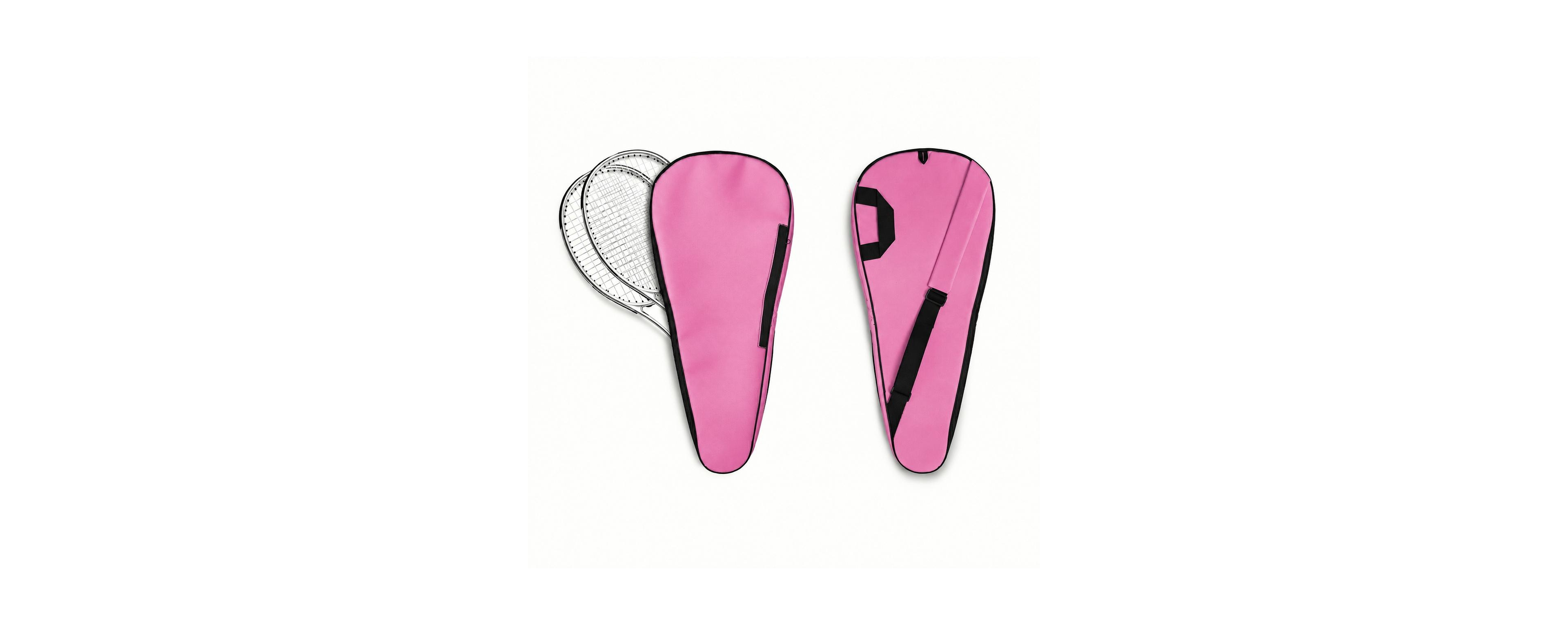Peneyon Padded Tennis Racket Bag With Shoulder Strap And Zipper Pocket