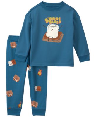 Toddler Boys' 2T-5T S'More Sleep Long-Sleeve Pajama, 2-Piece Set