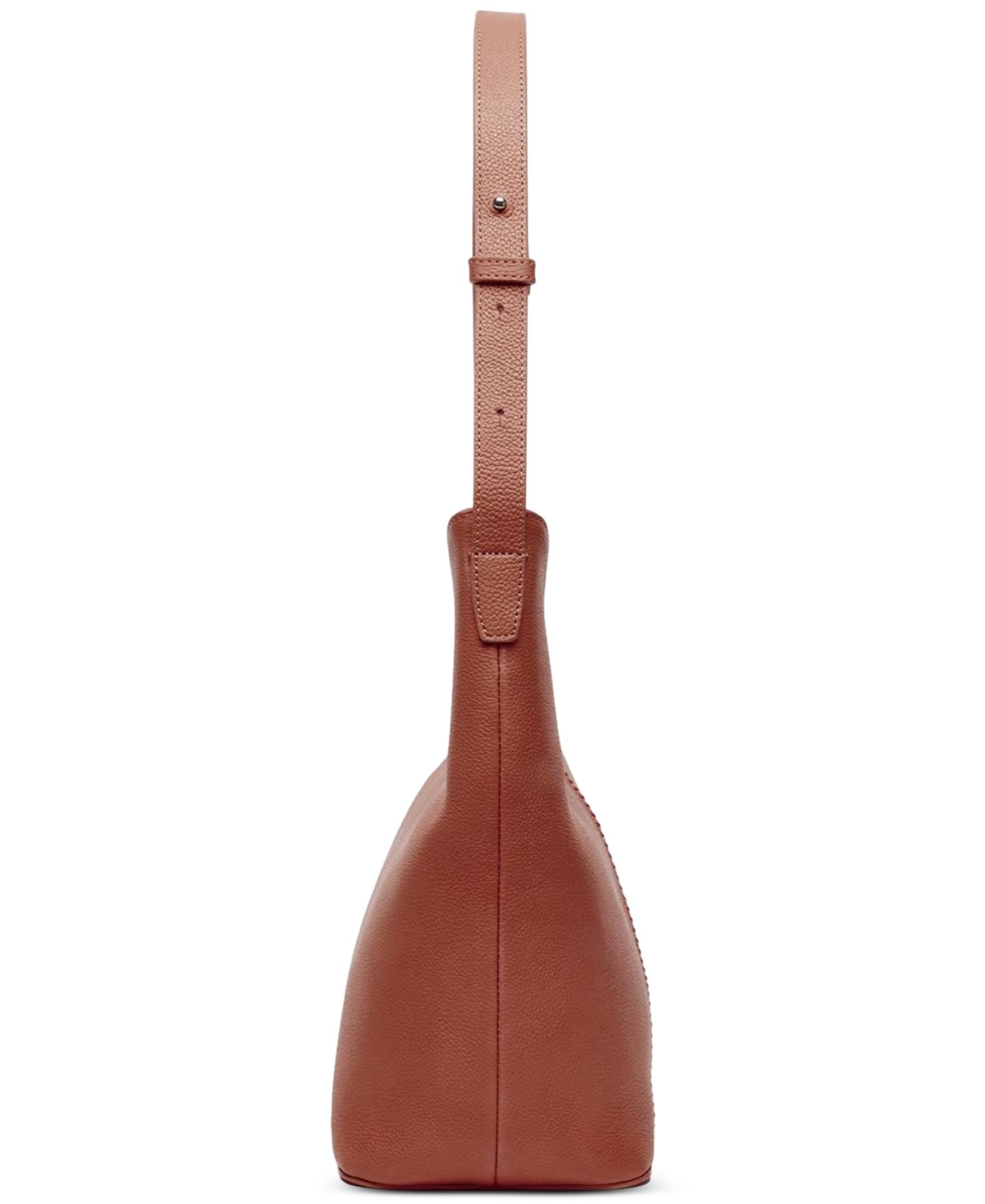 Женская сумка orYANY Sage Mini Bucket Shoulder Handbag, цвет: Коньячный — фото 5