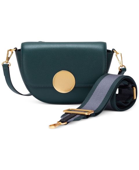 Женская сумка orYANY Lottie Small Saddle Crossbody, цвет: Зелёный