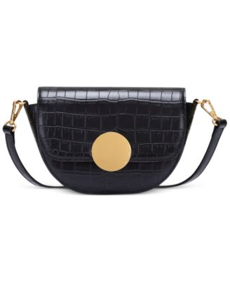 Lottie Small Croco Convertible Crossbody Handbag