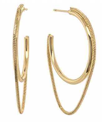 Women's C Hoop Earring