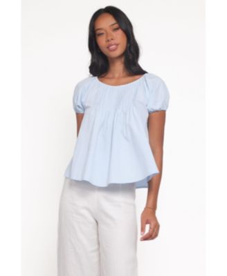 Women's Petal & Pup Abbot Pleated Top