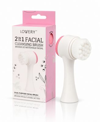 2-in-1 Facial Cleansing and Massage Brush, Skincare Tool, Face Cleansing Brush and Exfoliating Massager, Skin Care Beauty Device