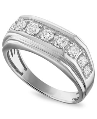 Men's Lab-Grown Diamond (1 ct. t.w.) Ring in 10k Gold or 10k White Gold