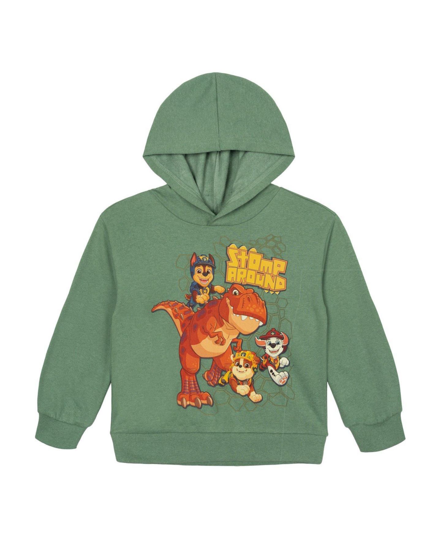Детский комплект Paw Patrol Big Boys 2-Piece Fleece Hoodie and Jogger Pants Set, цвет: Зелёный — фото 2