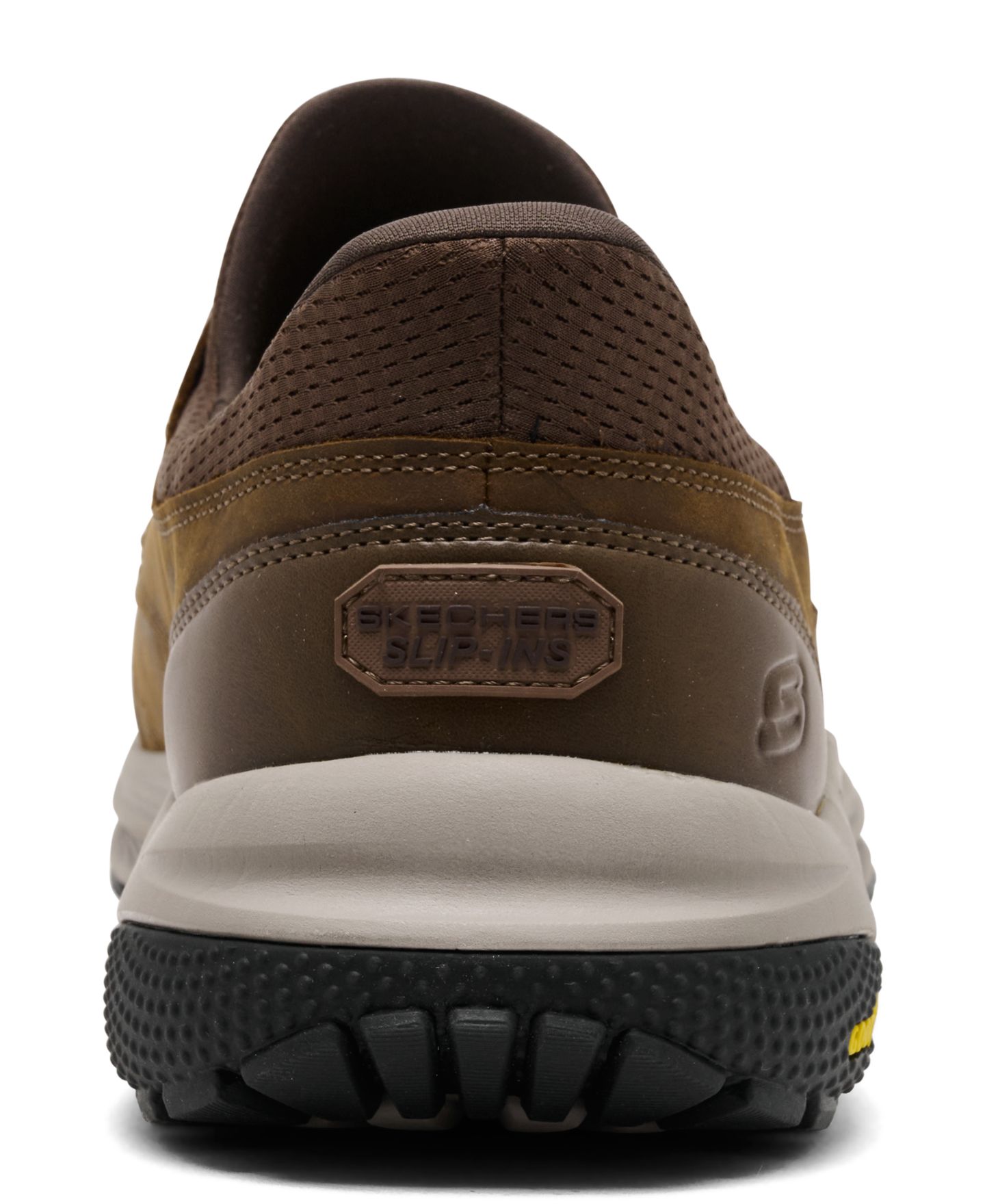 Мужские лоферы Skechers Ollie, цвет: Тёмный коричневый — фото 4