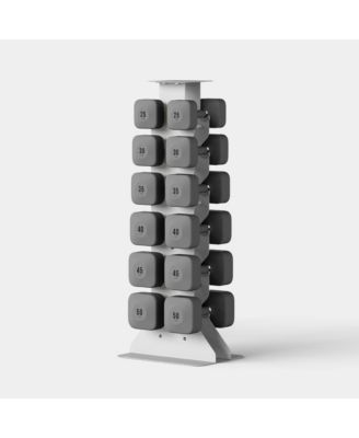 ProGrip Dumbbells Upper Set  with Light Rack - Sandstone