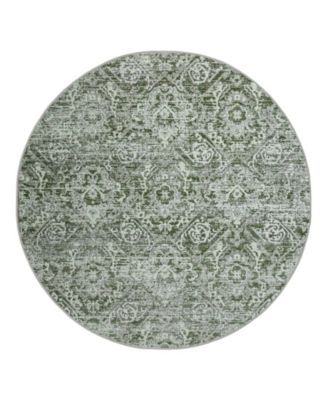 CLOSEOUT! Livigno 1244 5'3" x 5'3" Round Area Rug
