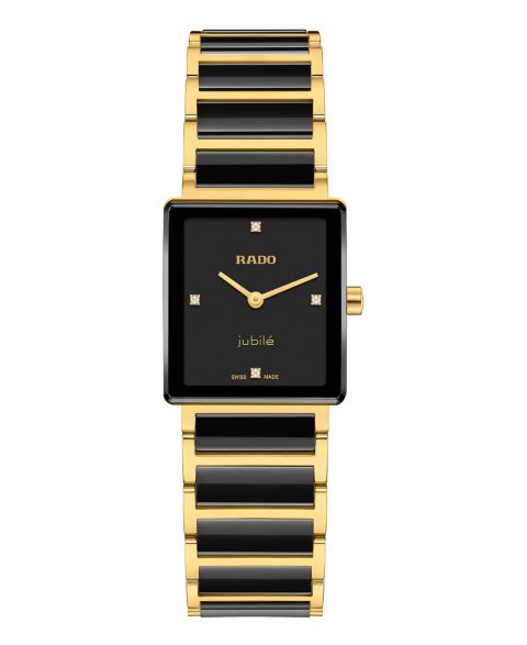 Женские часы Rado Swiss Quartz Integral Two-Tone Ceramic and Stainless Steel Watch 23mm
