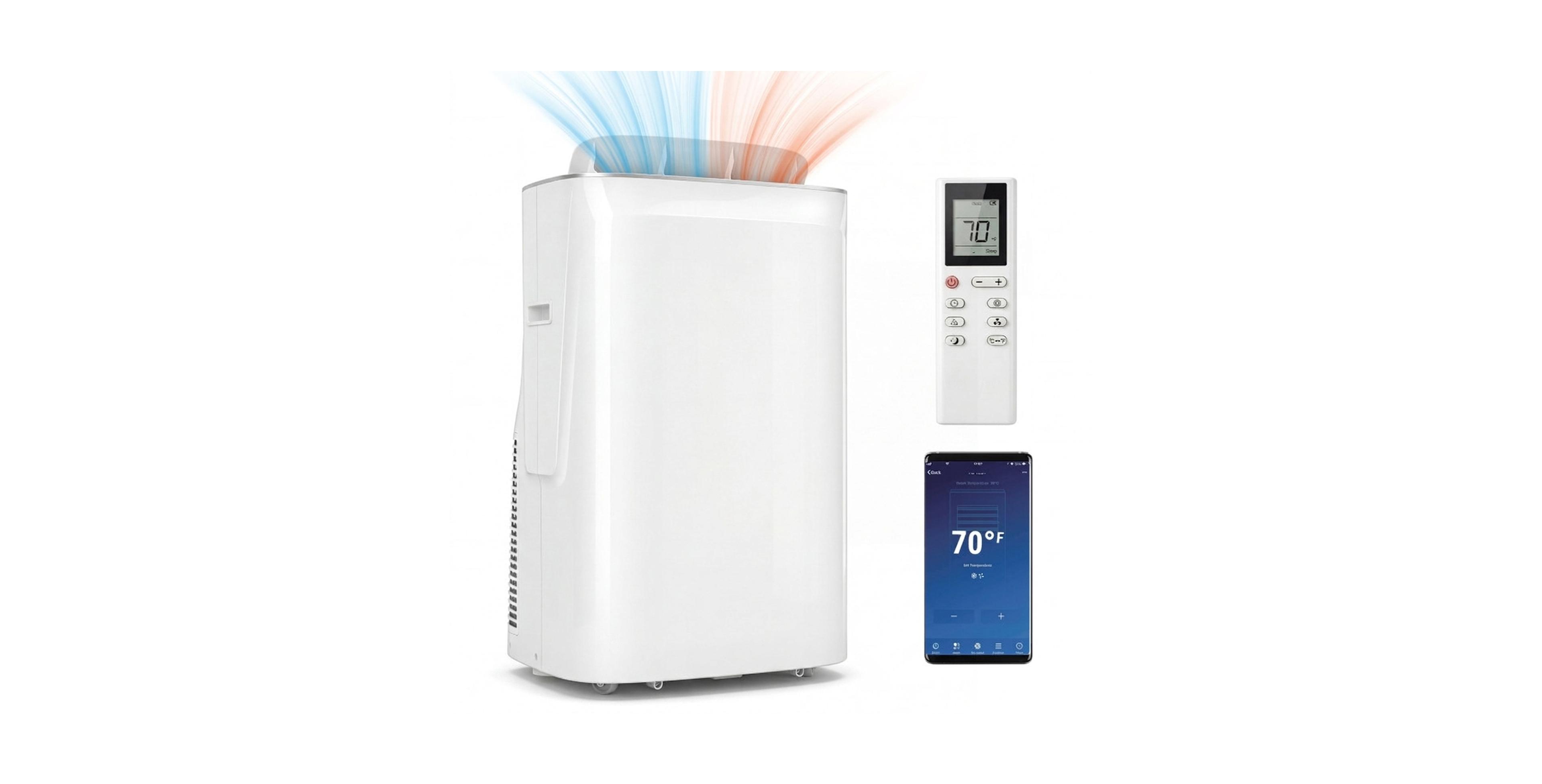Hongge Inverter Portable Air Conditioner for Year Round Room Comfort