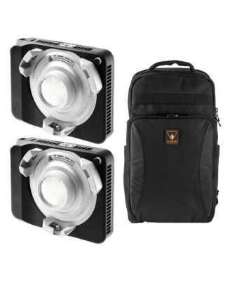 Ray 60c 60W RGB Full-Color COB LED Video 2-Light Kit, with Backpack