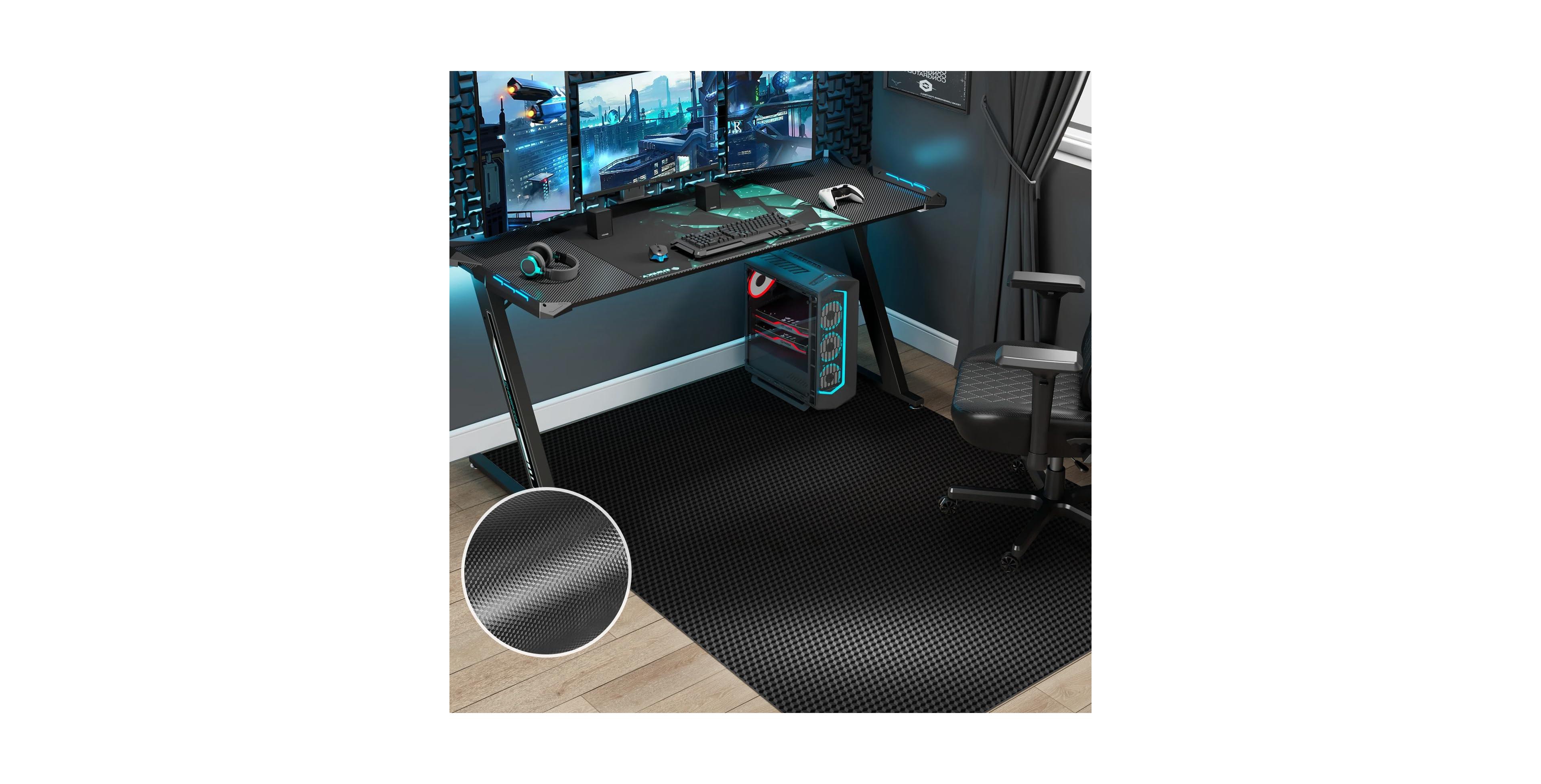 Lowking Anti Slip Waterproof Floor Protector Mat For Rolling Desk Chair