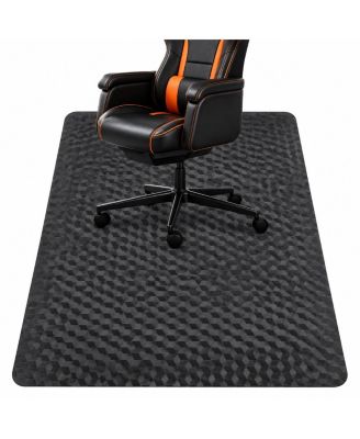 Heavy Duty Office Chair Mat For Low Pile Carpeted Floors Easy Glide Stable Protection