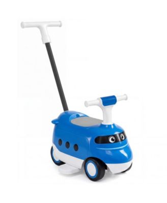 2-in-1 Ride On Push Car with Horn, Ages 1-3