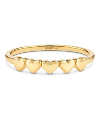 Sweet Heart Ring in 14K Yellow Gold