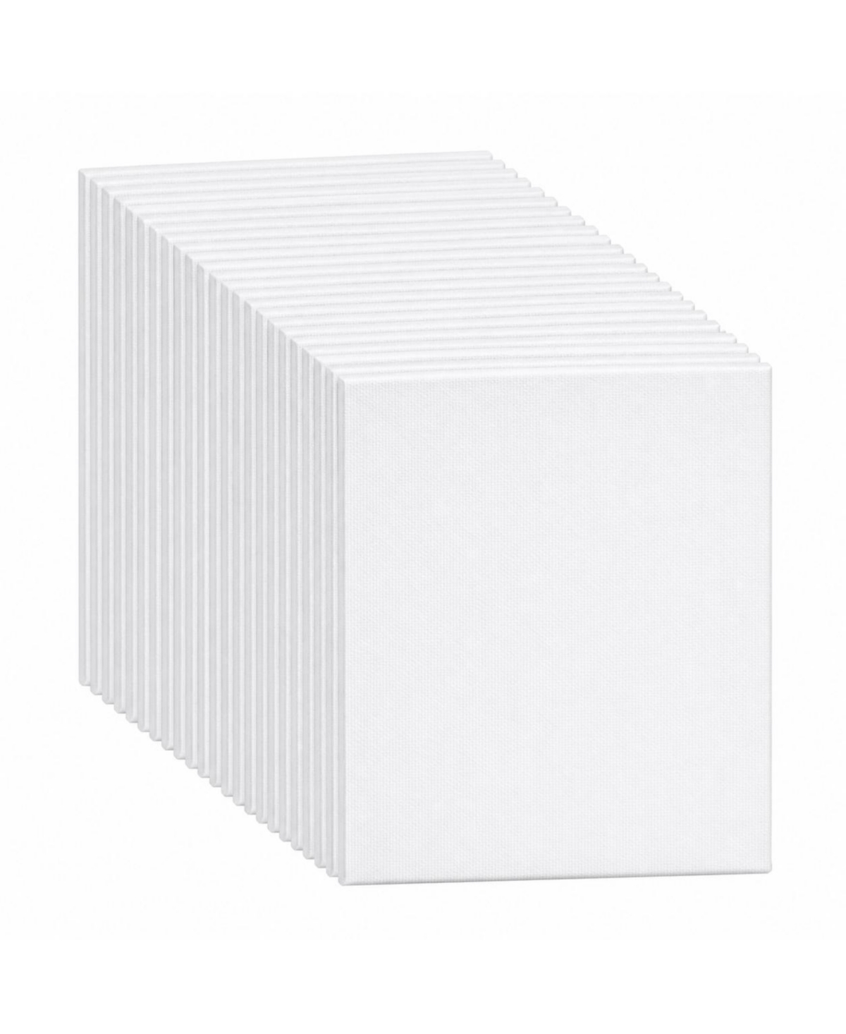 Lowking 48 Pack Blank Canvas Bulk Set For Artists Crafters And Art Projects