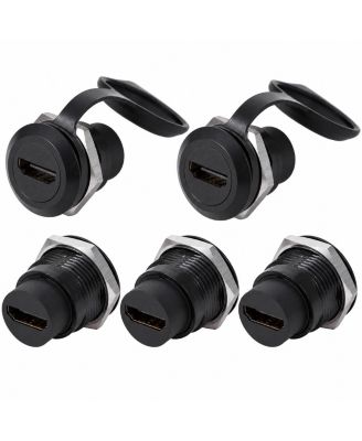 HDMI 2.0 Panel-Mount Female-to-Female 4K 60Hz Connector