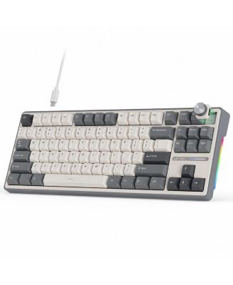 75% Wireless Hot-Swappable Mechanical Keyboard for QMK/VIA