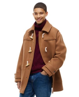 Men's Wool Duffle Regular-Fit Coat