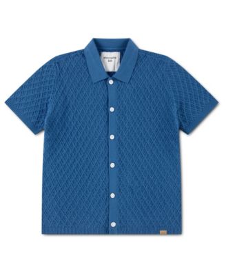 Boys' 8-18 Swolo Cotton-Blend Short-Sleeve Polo Shirt