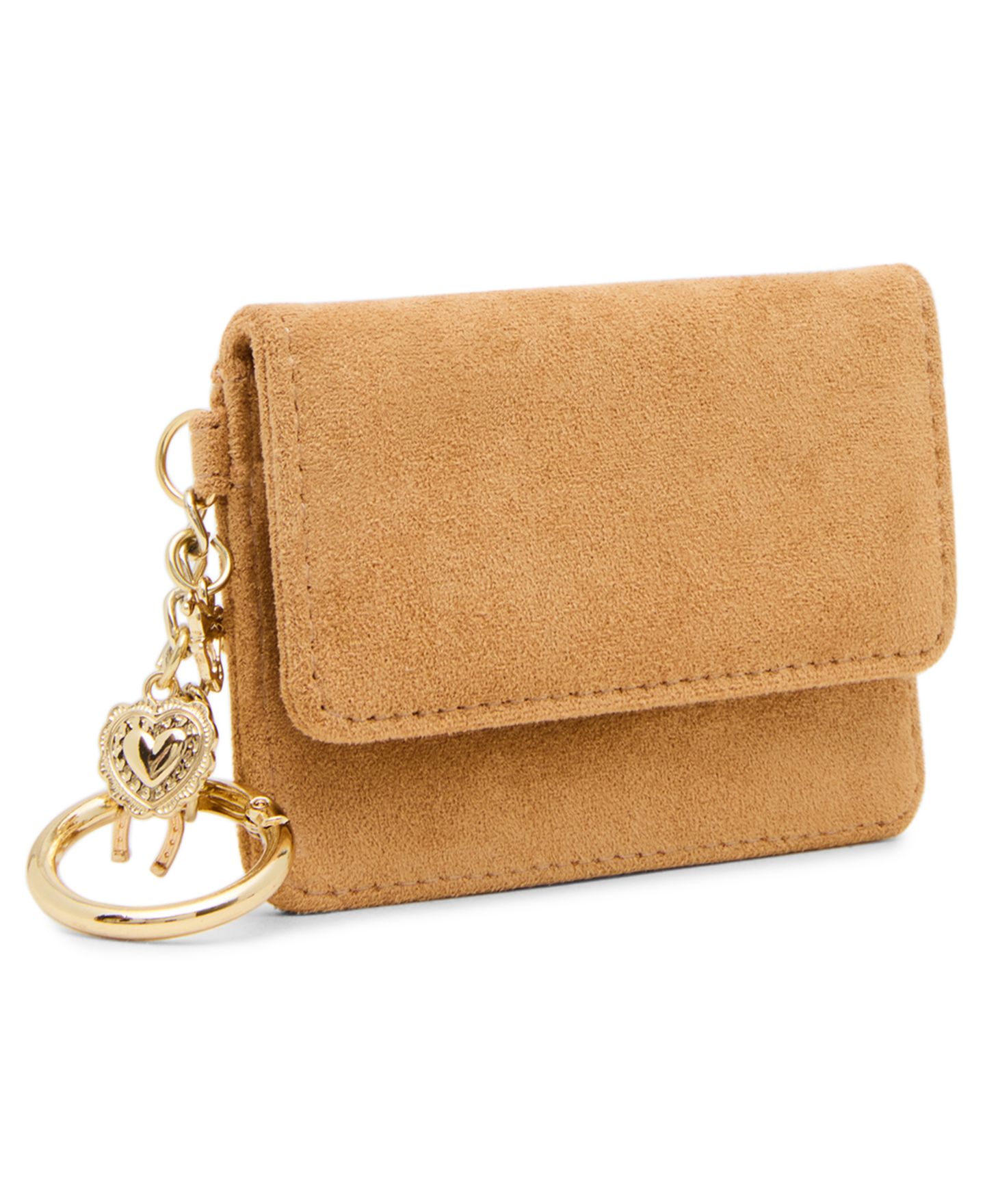 Женский кошелёк Madden Girl Compact Snap Closure Card Case Wallet, цвет: Рыжевато-коричневый — фото 3
