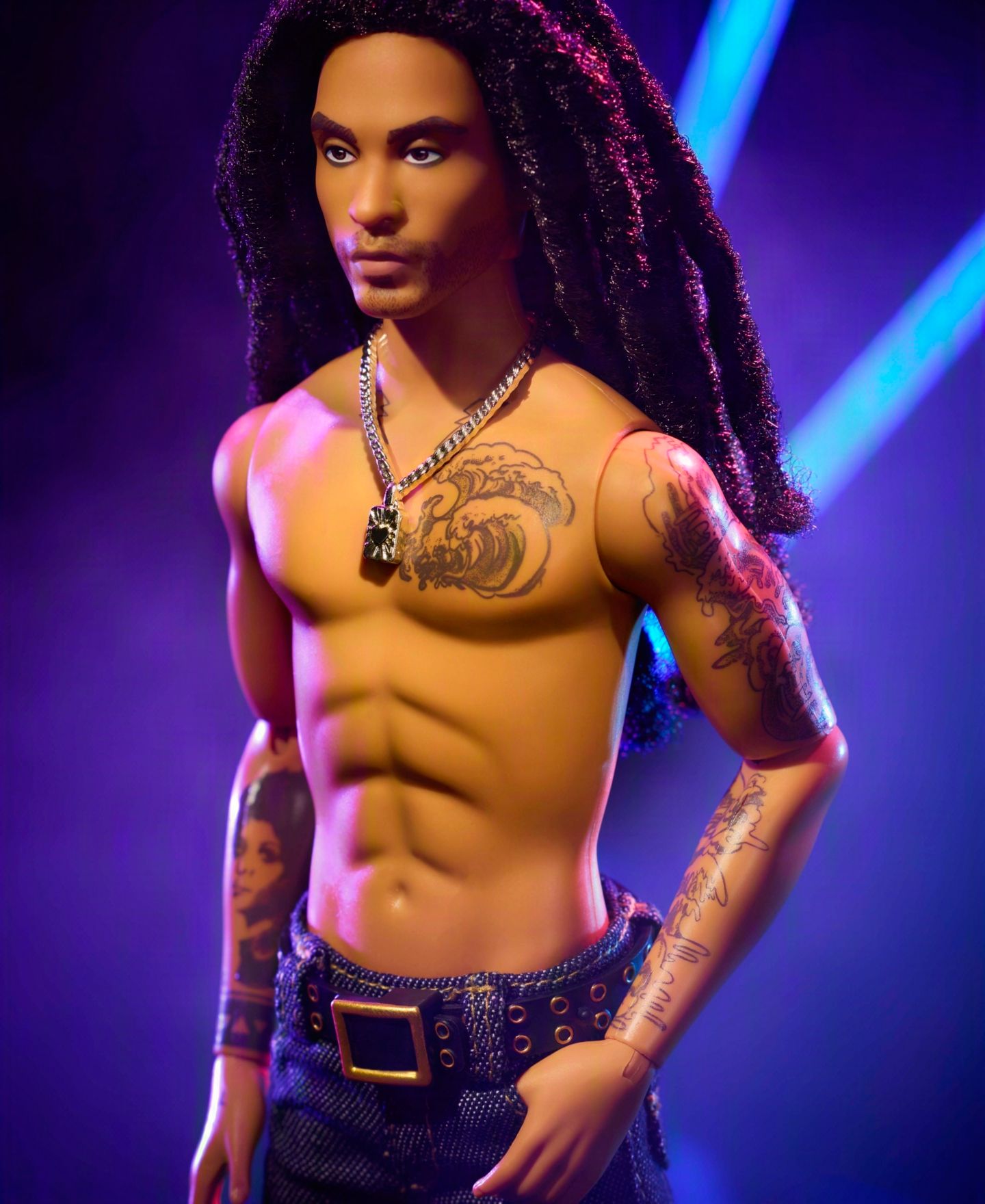Коллекционная кукла Barbie Kenbassadors Lenny Kravitz, 13 дюймов, от 6 лет — фото 6