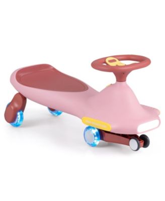 Wiggle Car with Six LED Flashing Wheels, No Pedals, Ages 2-8