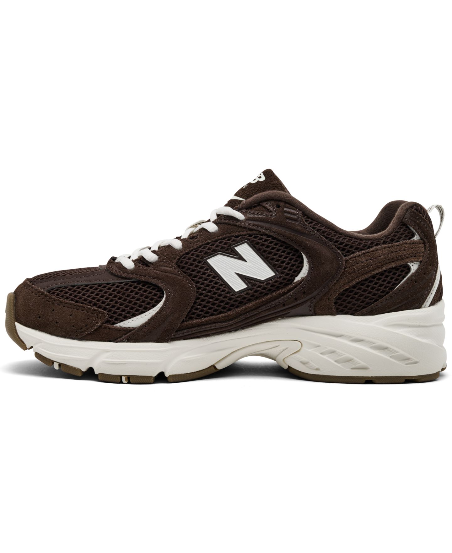 Женские кроссовки New Balance 530, Finish Line, цвет: Коричневый — фото 3