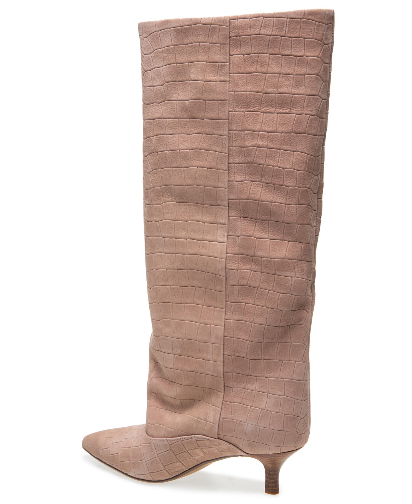 Женские ботинки Kenneth Cole New York Brisbane Kitten Heel Dress Boots, цвет: Чёрный лаковый — фото 11