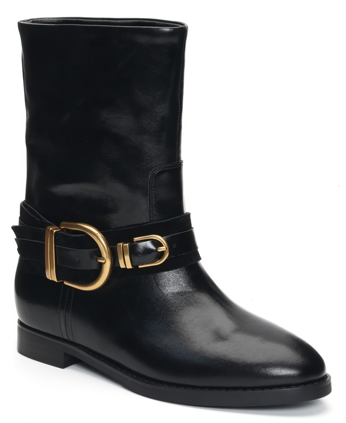 Kenneth Cole New York Women's Nico Buckle Strap Boots