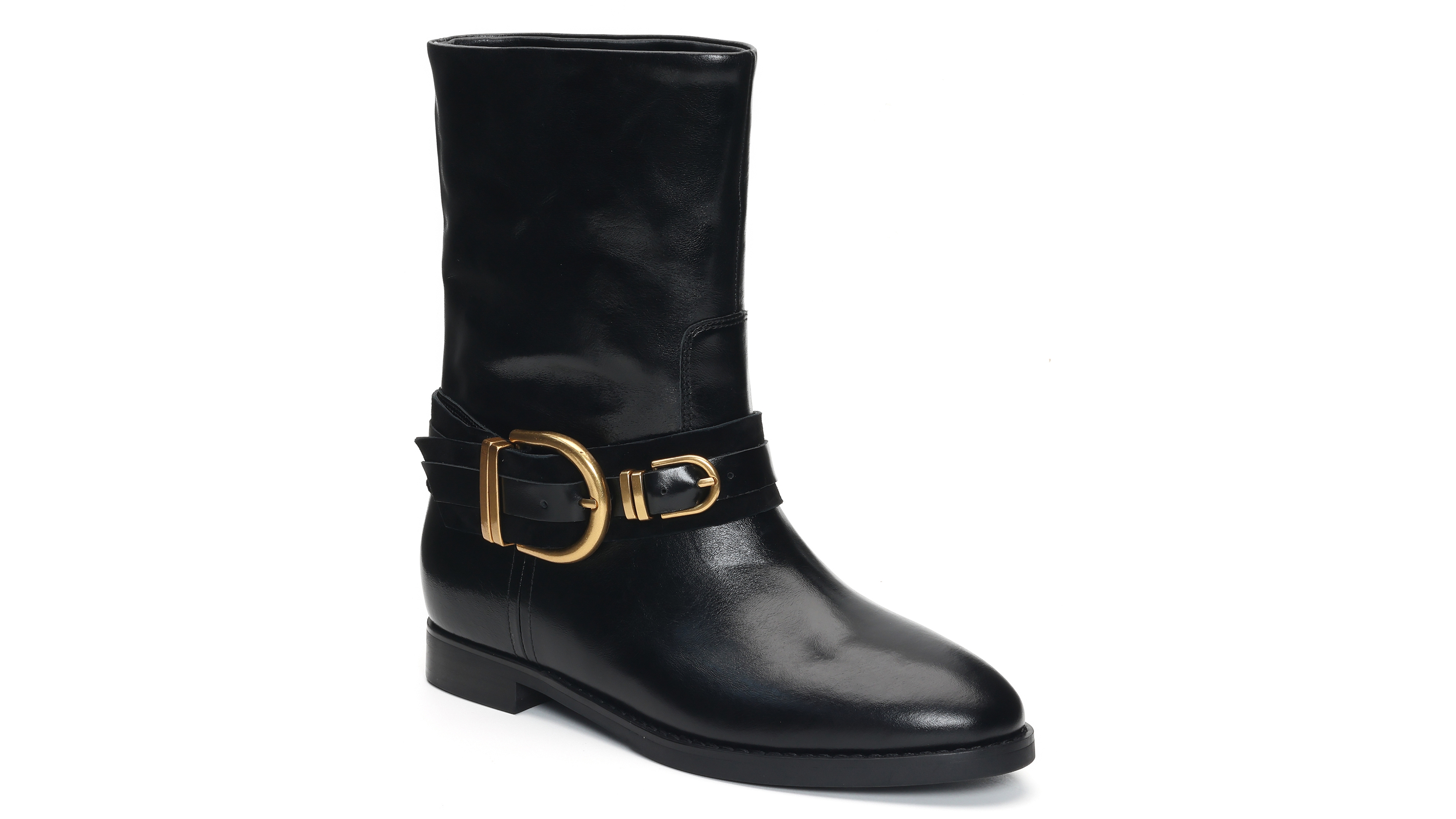 Kenneth Cole New York Women's Nico Buckle Strap Boots