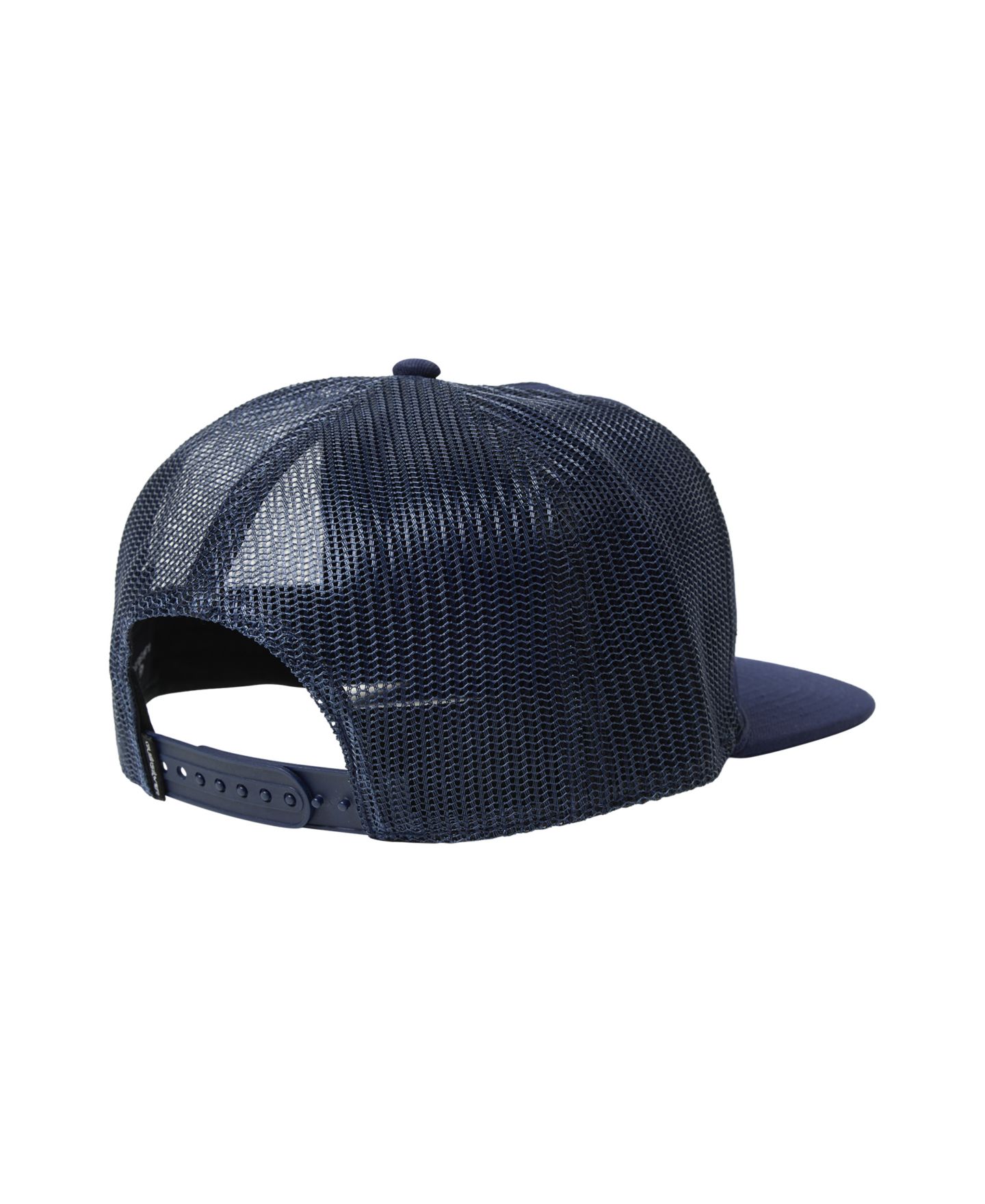 Мужская кепка Quiksilver Embroidered Snapback Trucker Hat, цвет: Тёмный джинсовый — фото 2