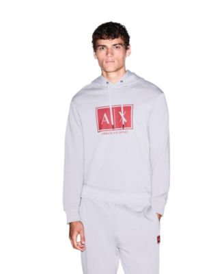 Men's Black And Gold Box Hoodie Sweatshirt