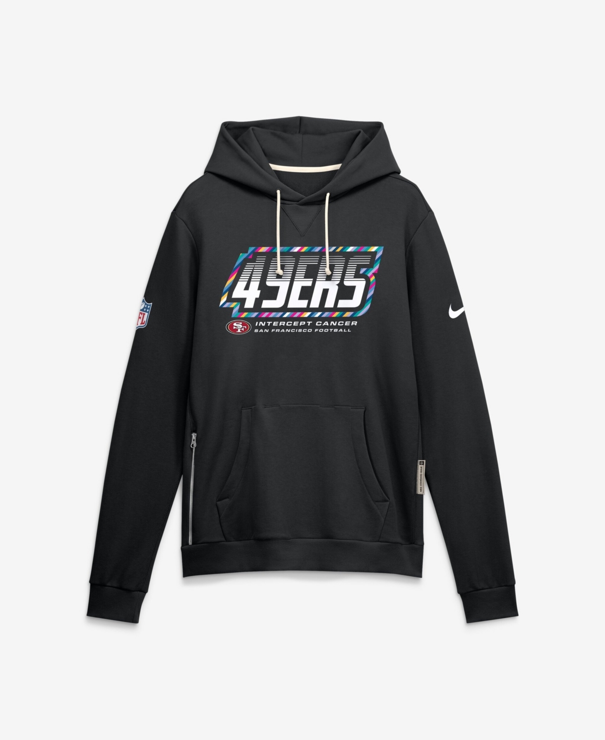 Nike Men's Black San Francisco 49ers 2026 Nfl Cruical Catch Sideline Dri-Fit Pullover Hoodie - Black