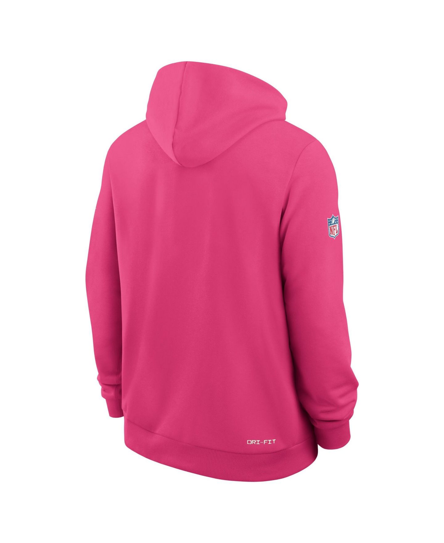Мужское худи Nike Pink Dallas Cowboys 2026 NFL Cruical Catch Sideline Dri-Fit Pullover — фото 3