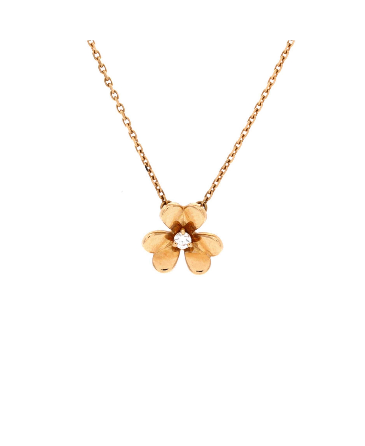 Pre-Owned Van Cleef and Arpels Frivole Pendant Necklace - 18k yellow gold