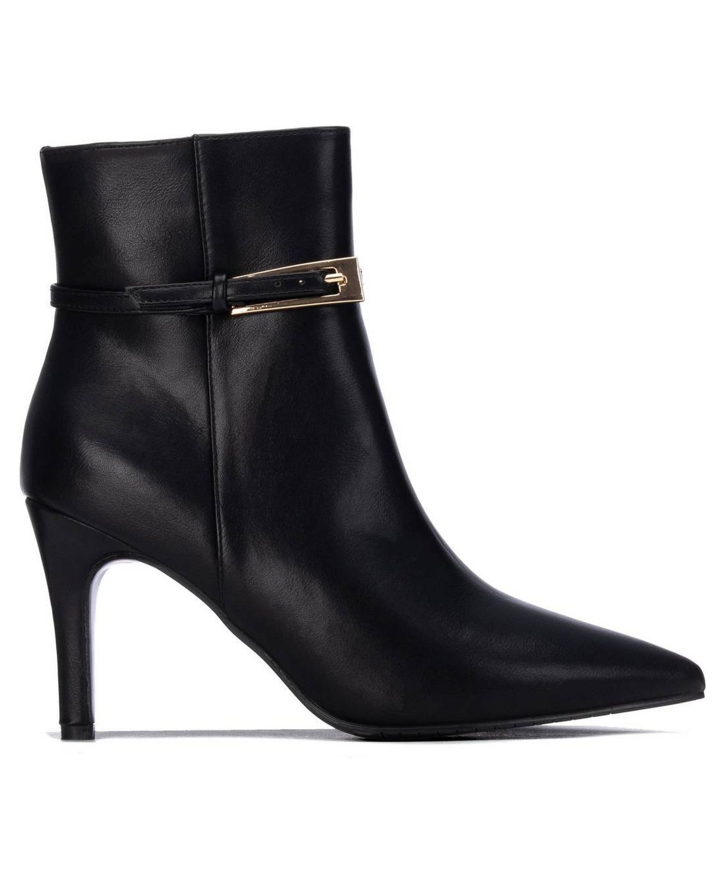 Женские ботинки XTI Pointed-Toe Stiletto Ankle, цвет: Чёрный — фото 4