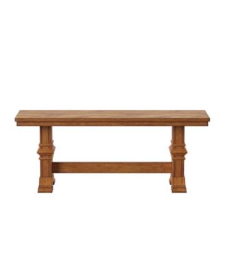 Lea Dining Bench With Trestle Leg