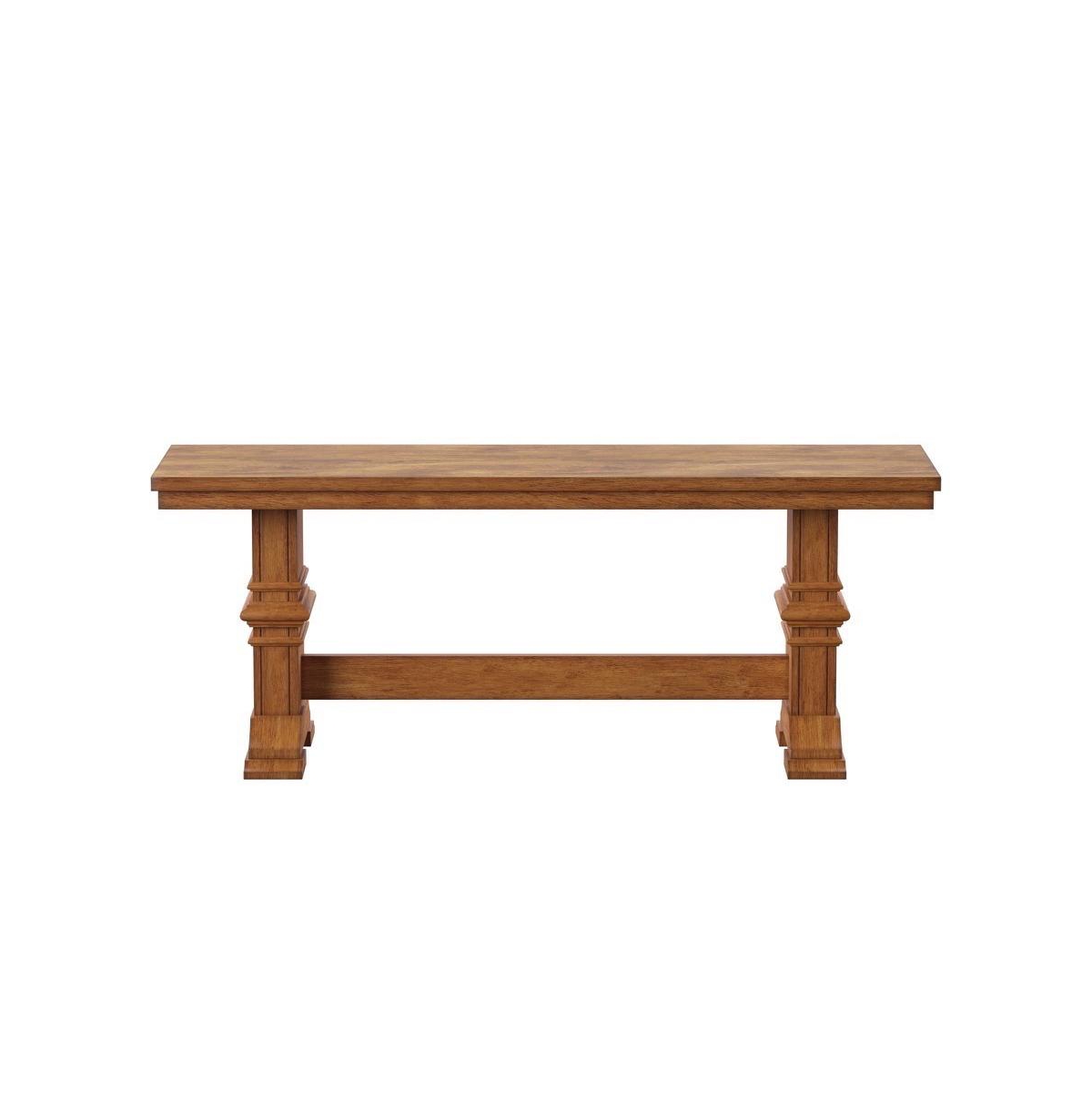 iNSPIRE Q Lea Dining Bench With Trestle Leg
