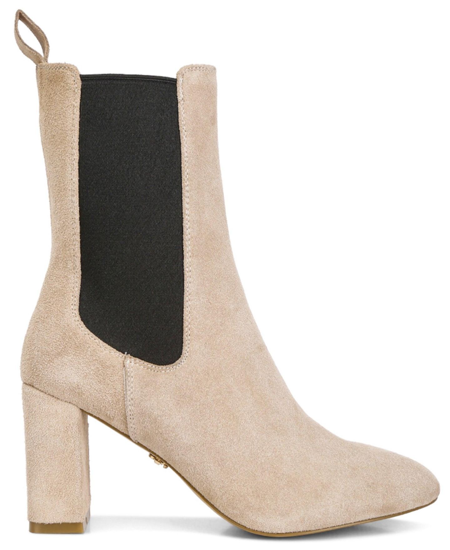 Женские ботинки Rag & Co Gaven Suede High Ankle Chelsea, цвет: Светлый бежевый — фото 8