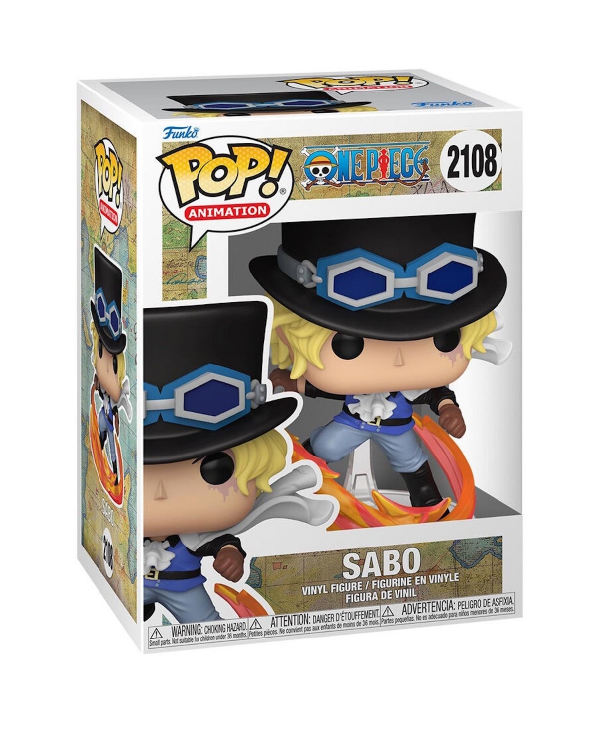 Funko Pop! Animation: One Piece - Sabo Vinyl Figure 2108